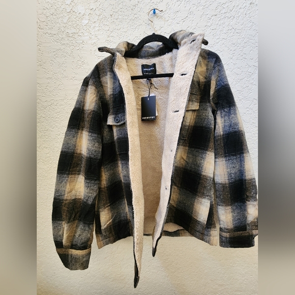 Industry Republic Clothing Checkered Jacket Size S|P - Picture 2 of 8